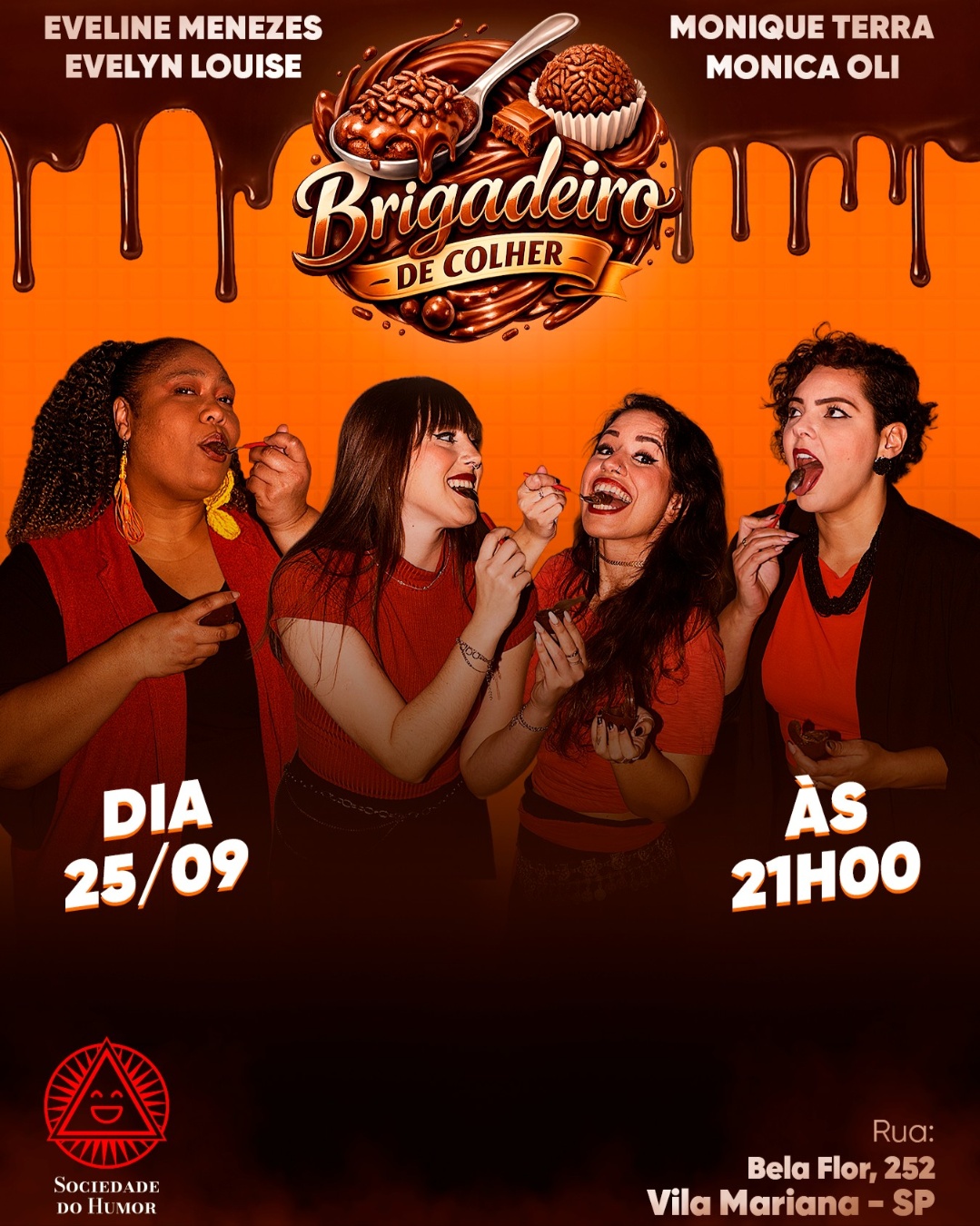 [25/09 - 21h] Brigadeiro de Colher stand up