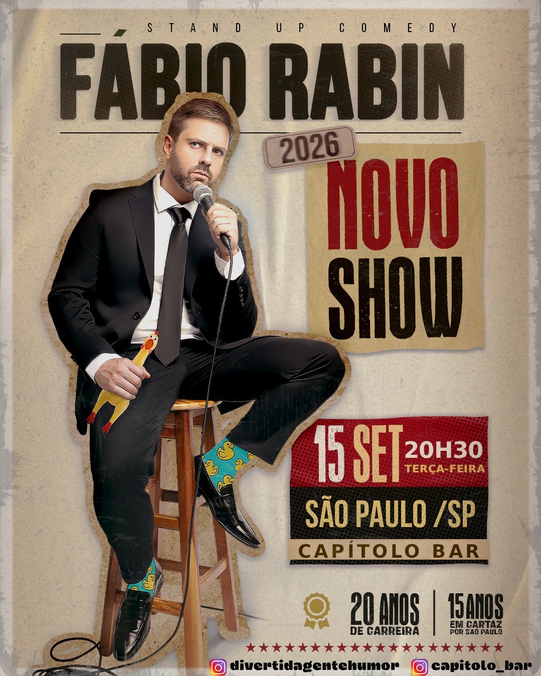 Terças Cômicas com Fabio Rabin
