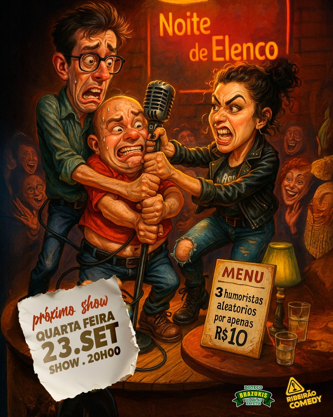 NOITE DE ELENCO no Ribeirão Comedy