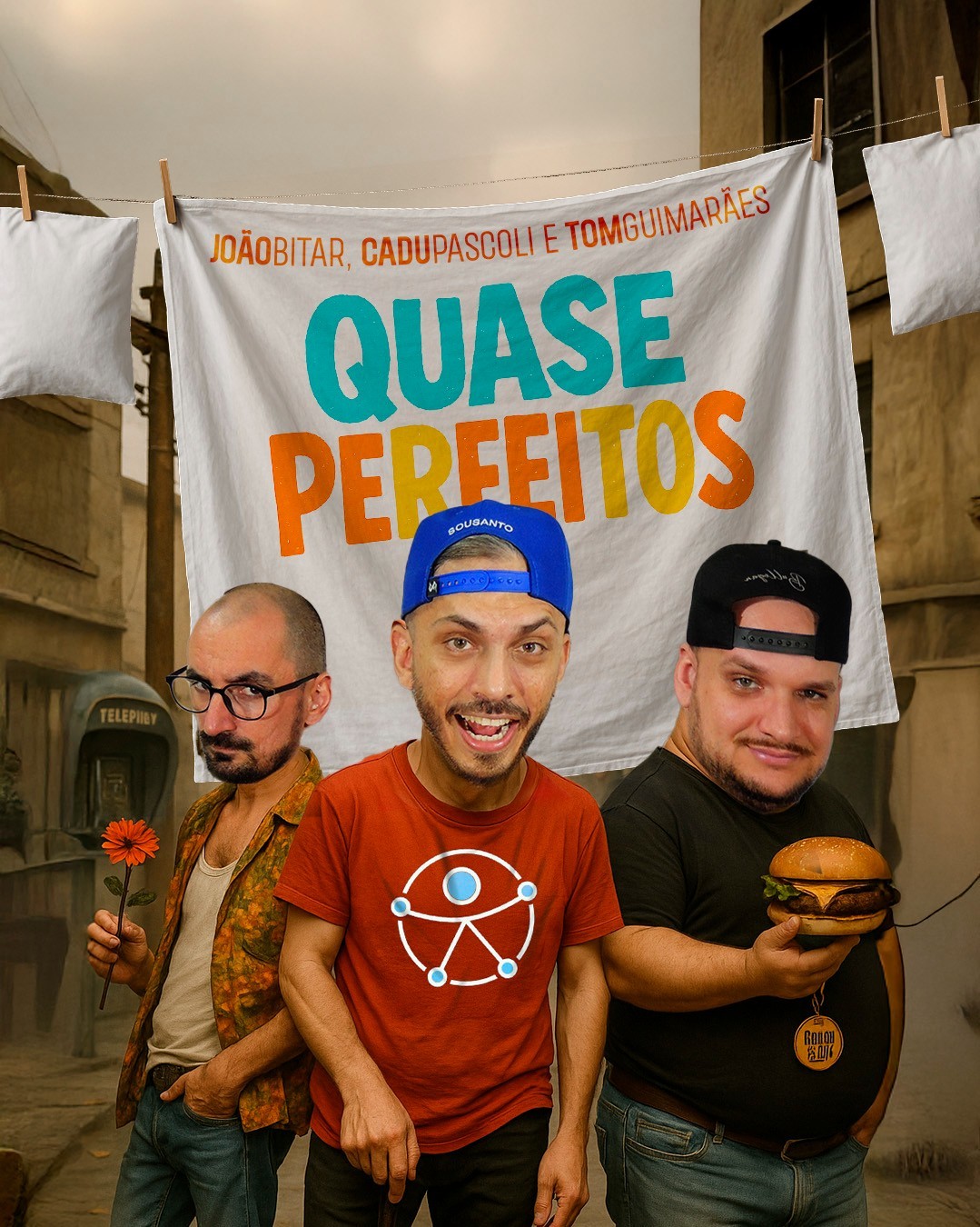 QUASE PERFEITOS no Ribeirão Comedy