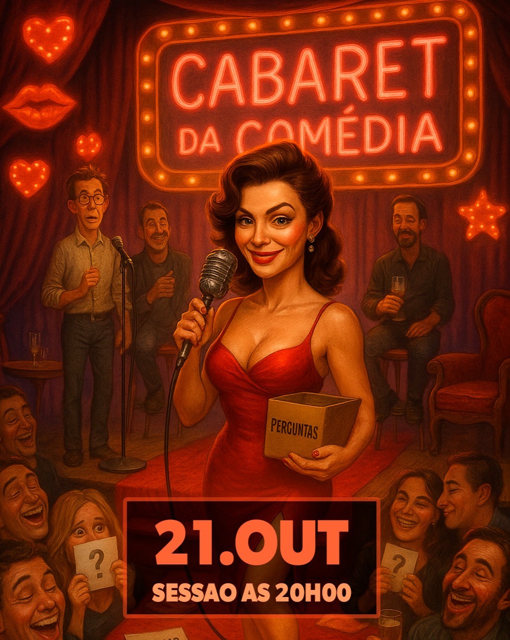 CABARET DA COMÉDIA no Ribeirão Comedy