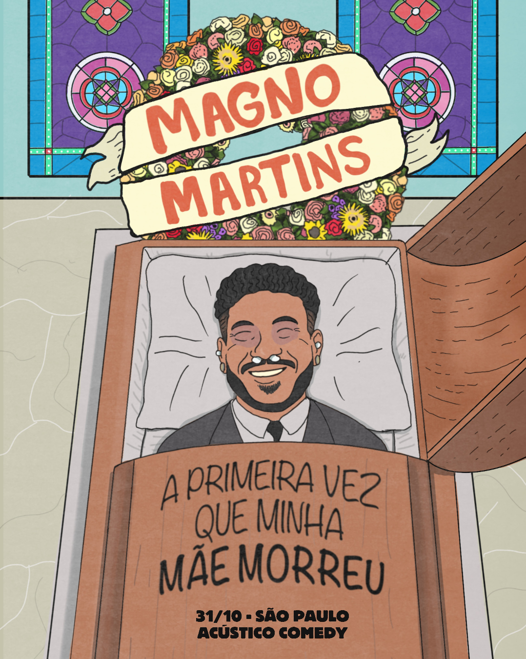 Magno Martins em A Primeira Vez que Minha Mãe Morreu | São Paulo - Acústico Comedy