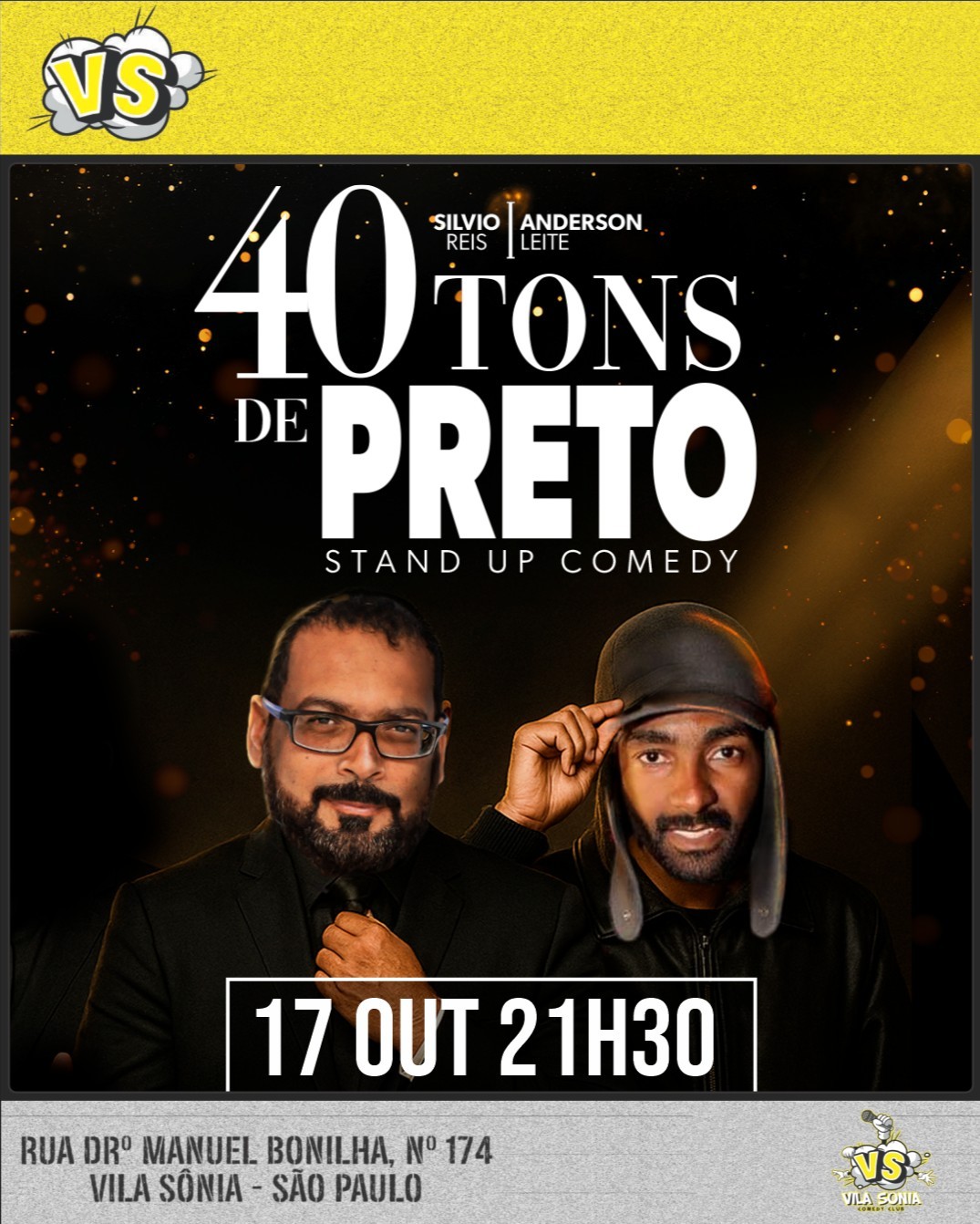 40 TONS DE PRETO - STAND UP