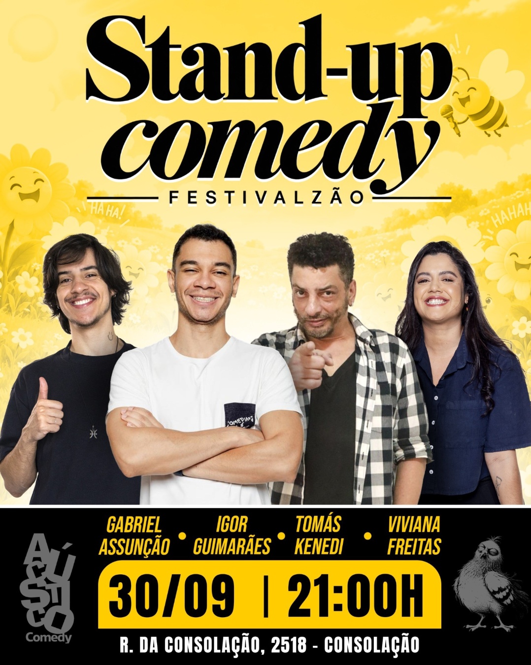 Festivalzão no Acústico Comedy