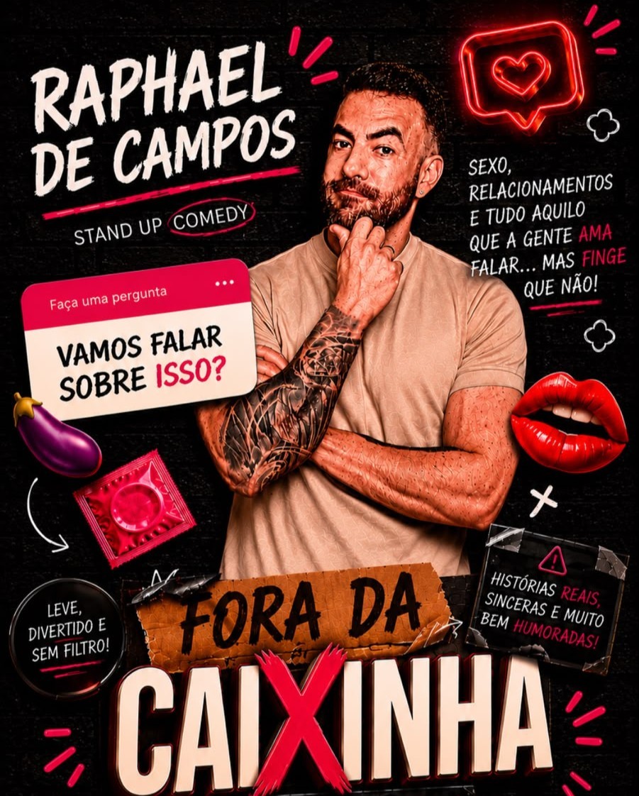 Raphael de Campos - Fora da Caixinha | Brasília | Aplausos Clube de Comedia