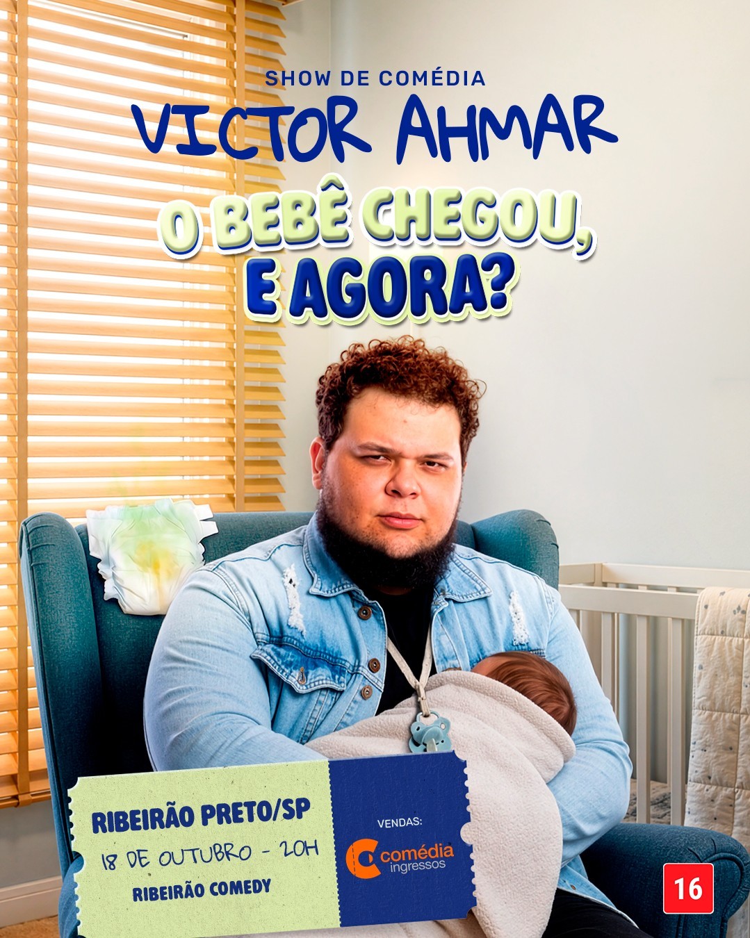 VICTOR AHMAR no Ribeirão Comedy