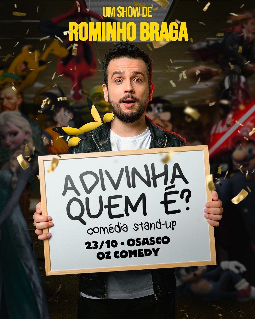 Rominho Braga em Adivinha Quem É? | Osasco - Oz Comedy