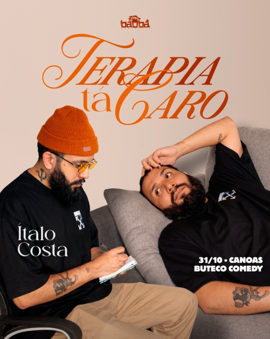 Ítalo Costa Stand Up - Terapia Tá Caro |  Canoas - Buteco Comedy
