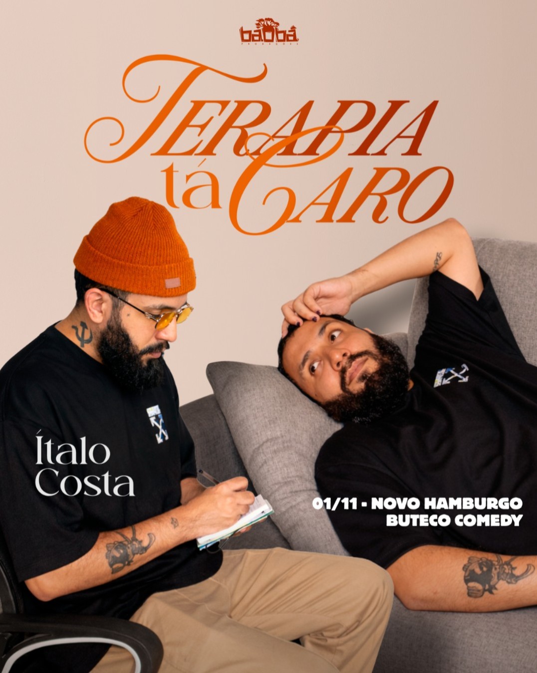 Ítalo Costa Stand Up - Terapia Tá Caro | Novo Hamburgo - Buteco Comedy