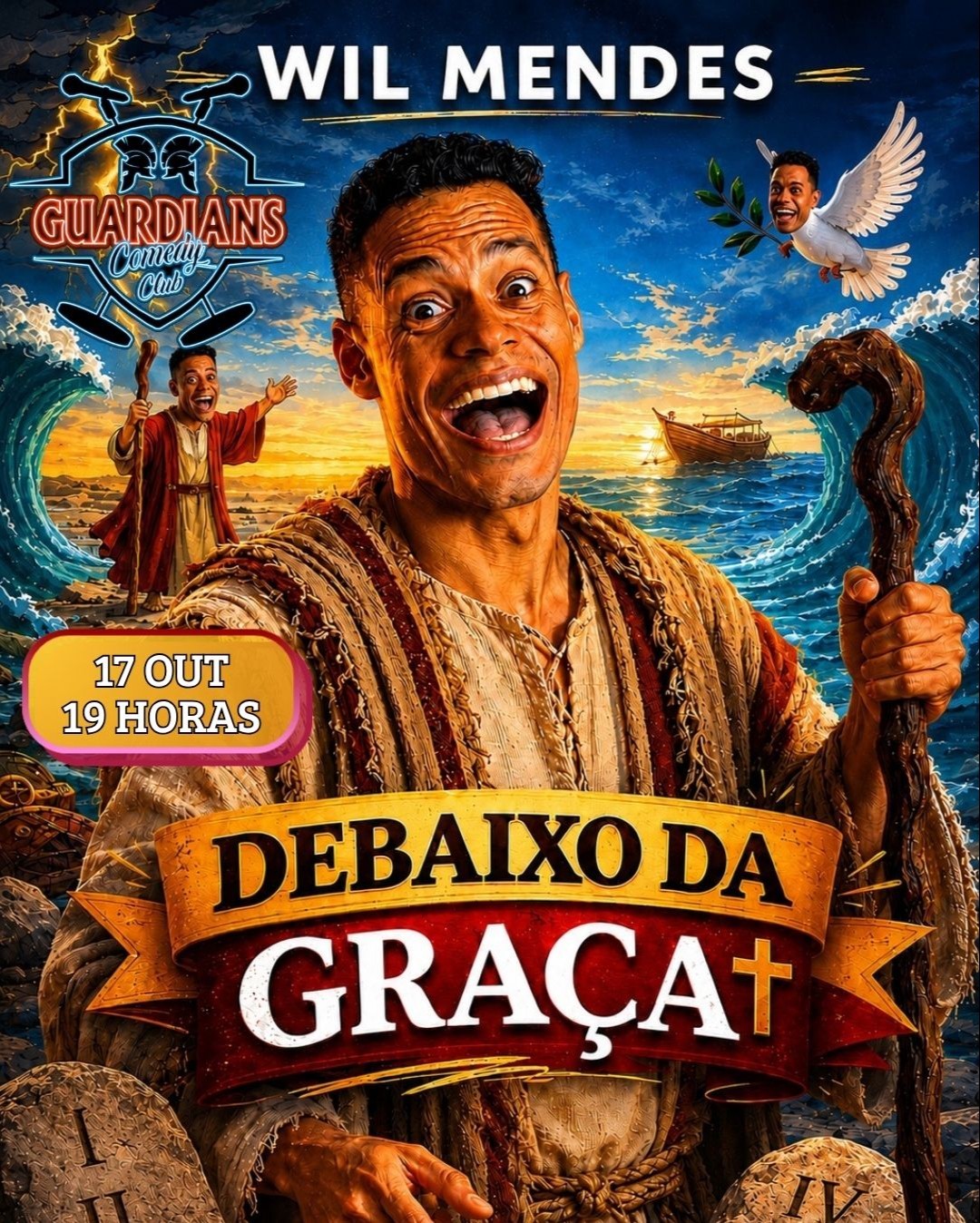 Wil Mendes - Debaixo da Graça | Goiânia | Guardians Comedy