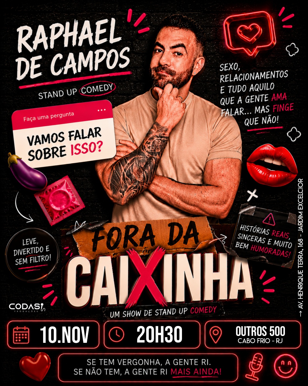 Raphael de Campos Fora da Caixinha - CABO FRIO