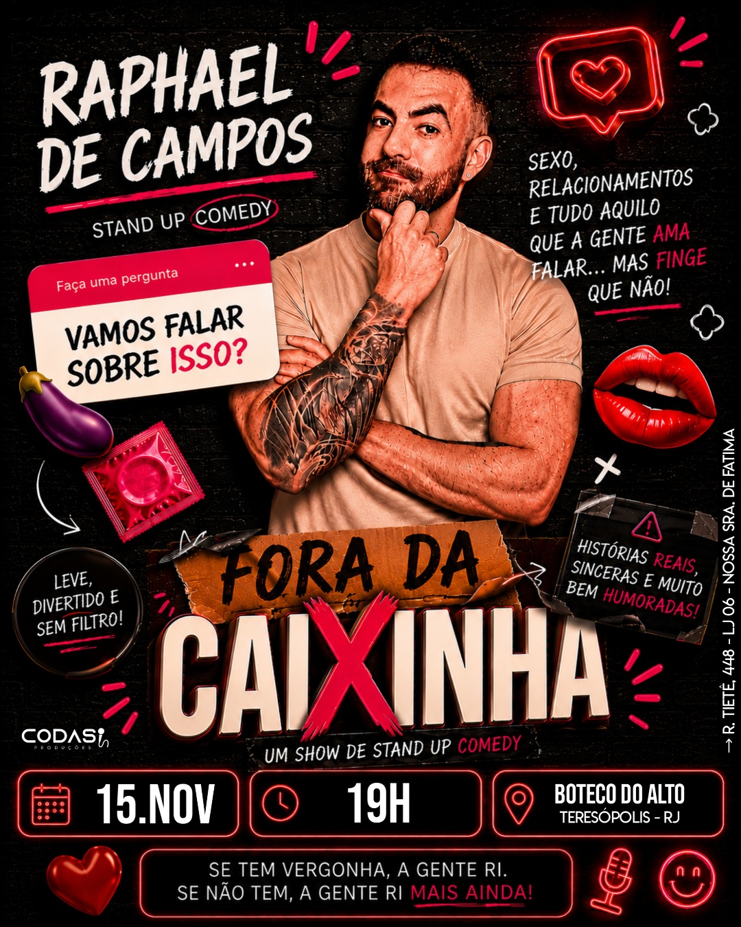 Raphael de Campos Fora da Caixinha - TERESÓPOLIS