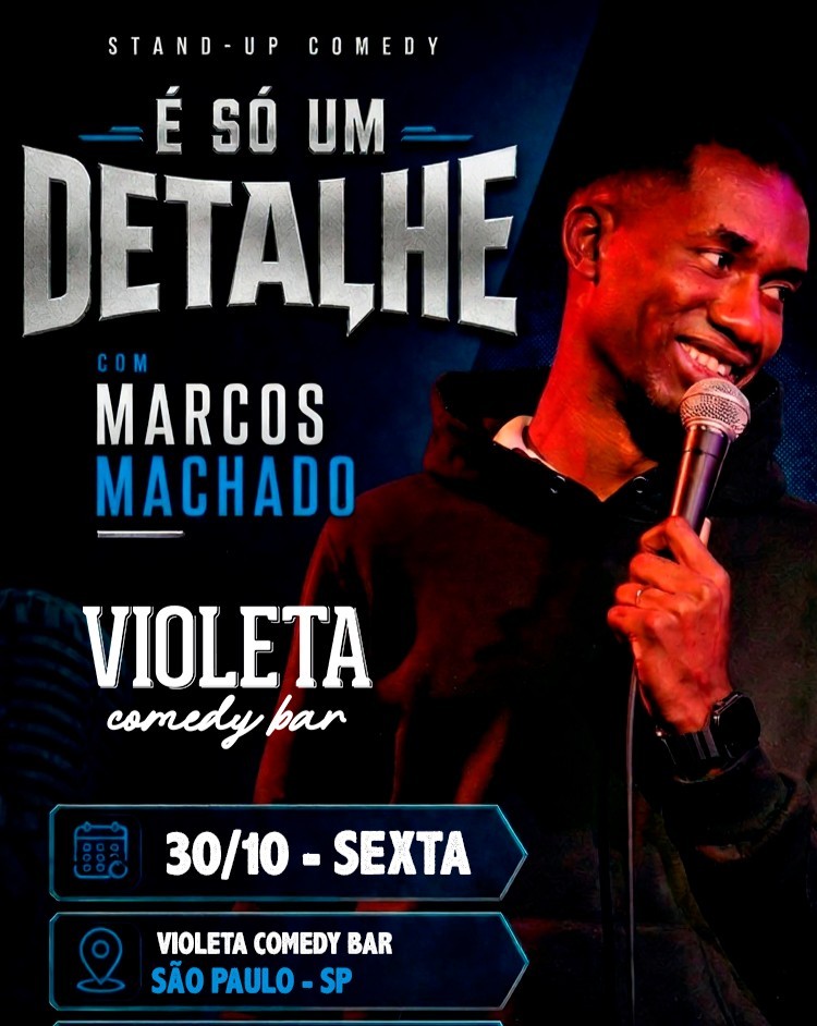 MARCOS MACHADO em É SÓ UM DETALHE na Rua Augusta!