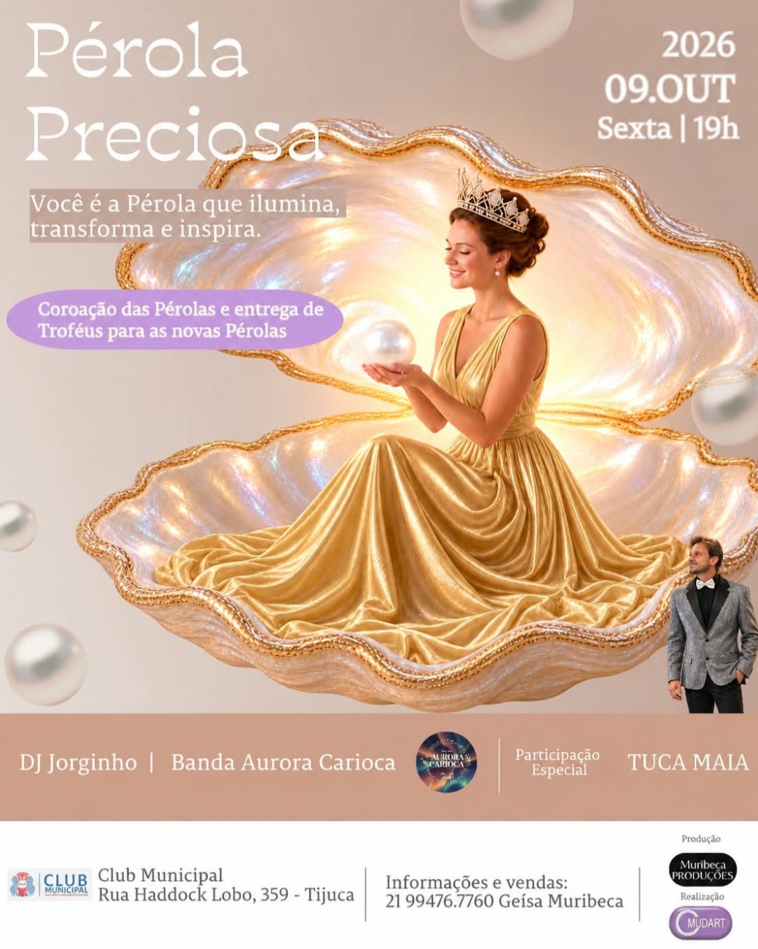 PÉROLA PRECIOSA | Club Municipal da Tijuc