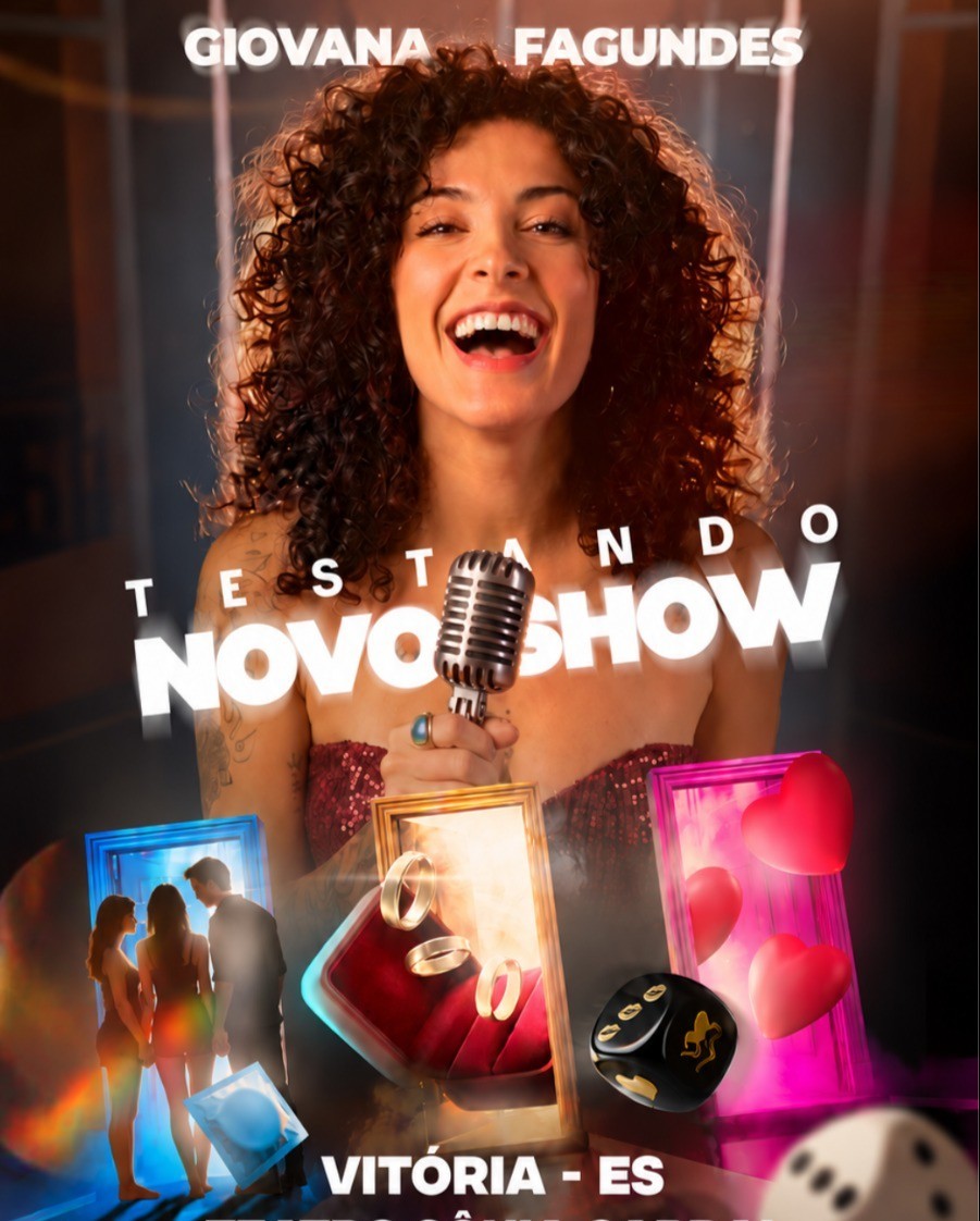 Giovana Fagundes - Testando novo Show [26/11 as 20h30 ] | Vitória ES  | Teatro Sônia Cabral