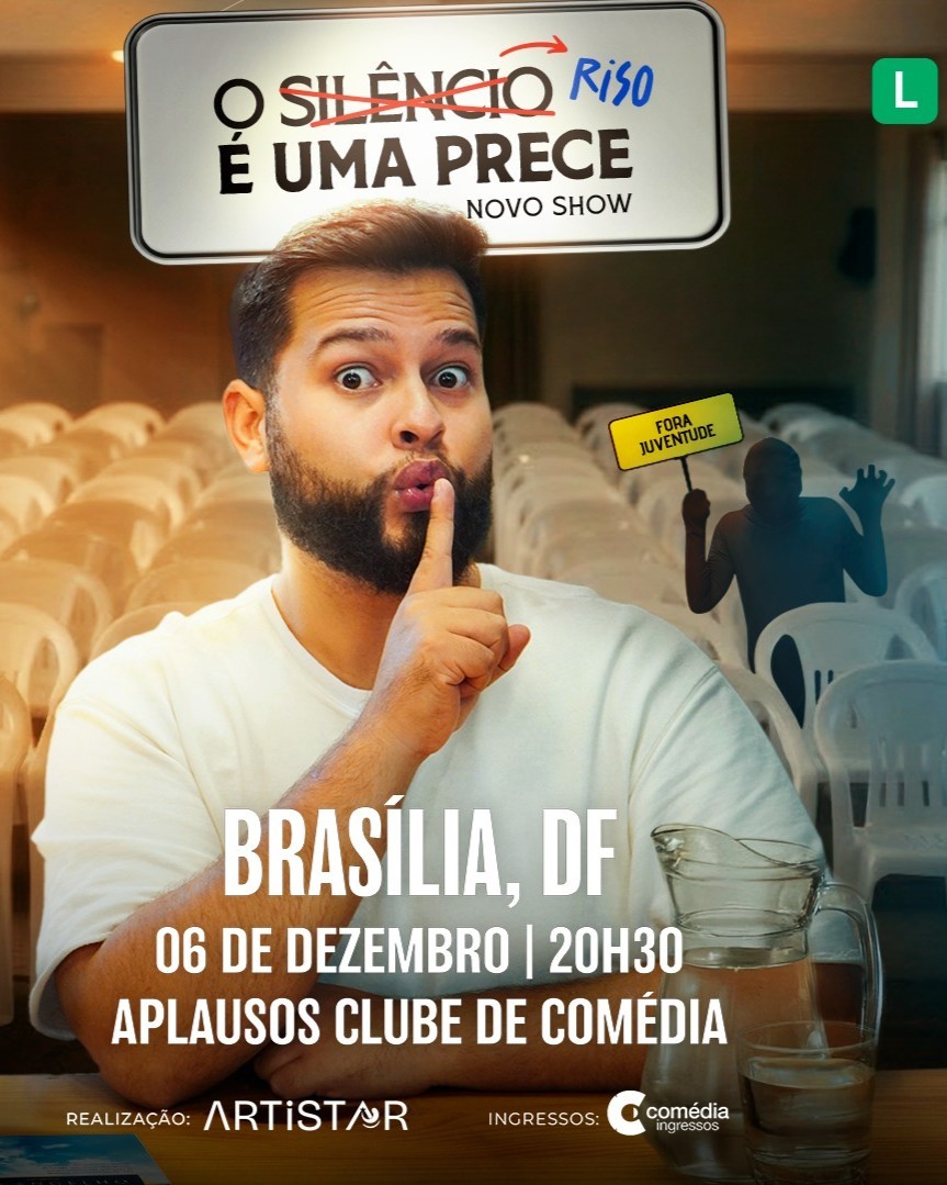 Leo Ritter - O Riso é Uma Prece | Brasília | Aplausos Clube de Comédia