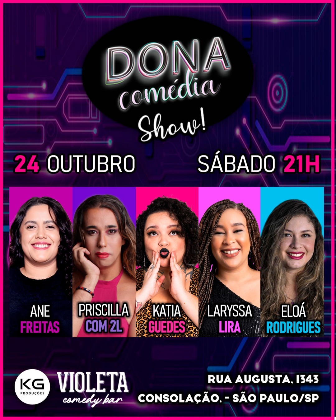 DONA COMÉDIA SHOW - STAND UP COMEDY