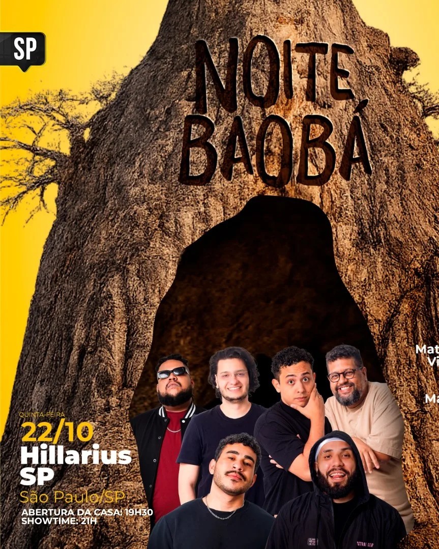 Noite Baobá | São Paulo - Hillarius SP