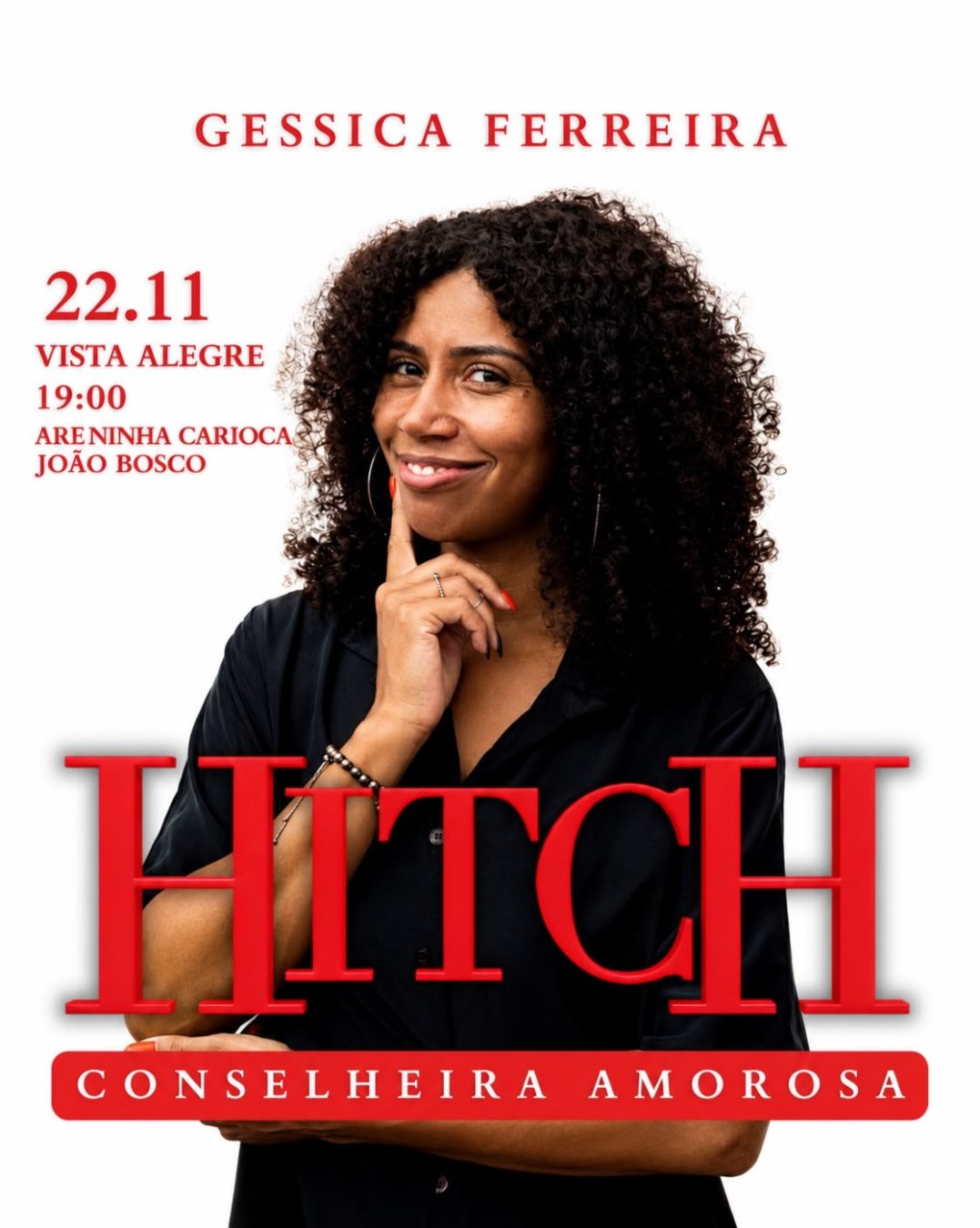 Gessica Ferreira em Hitch Conselheira  Amorosa"Show Novo - Vista Alegre
