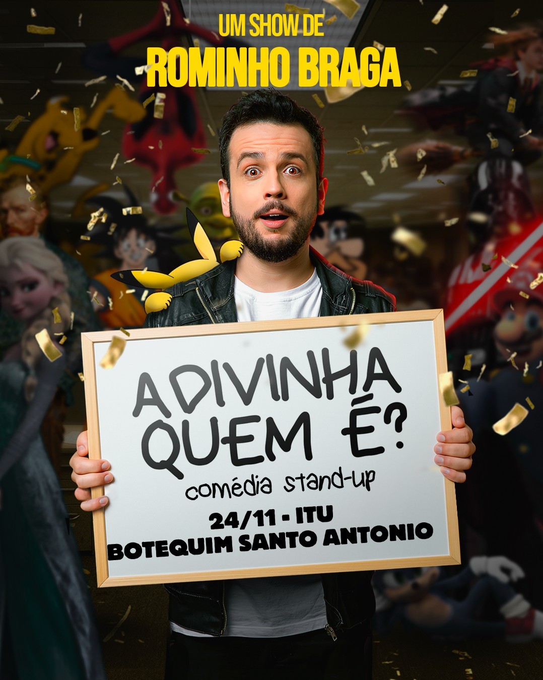 Rominho Braga em Adivinha Quem É? | Itu - Botequim Santo Antônio