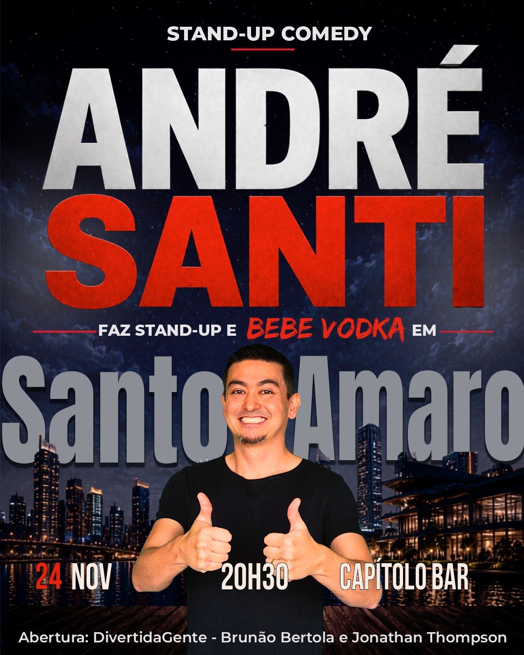 Terças Cômicas com André Santi