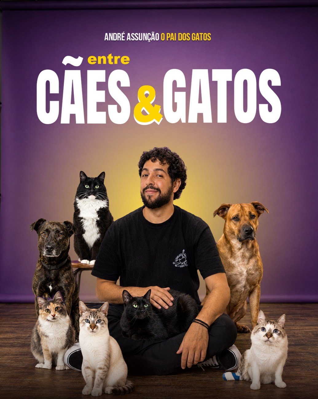 André Assunção ENTRE CÃES & GATOS | Tijuca | Tijuca Tênis Clube