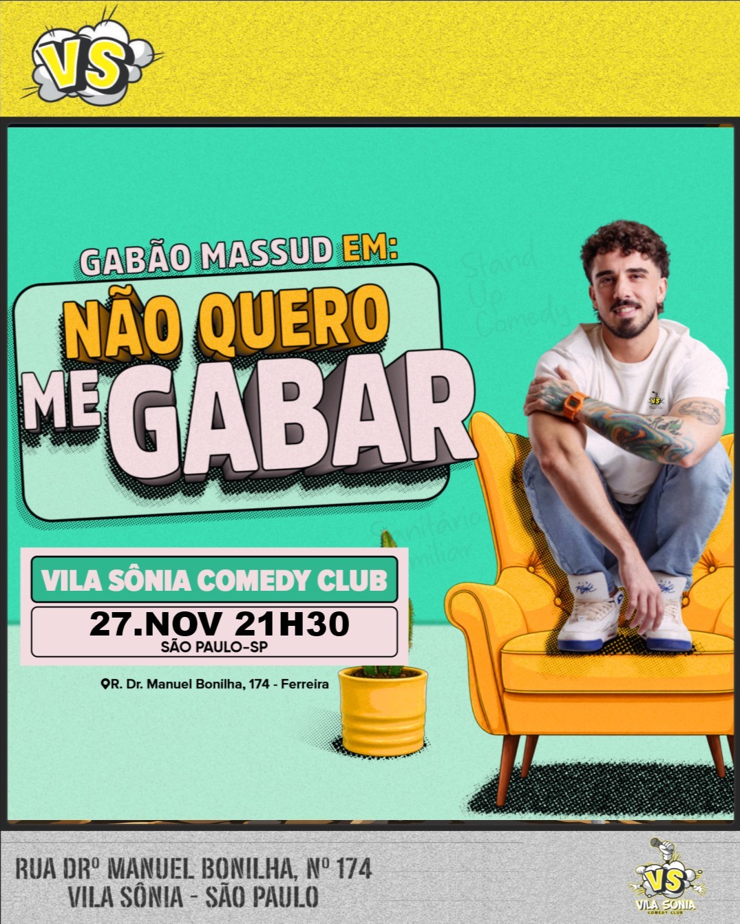 GABÃO MASSUD - NÃO QUERO ME GABAR