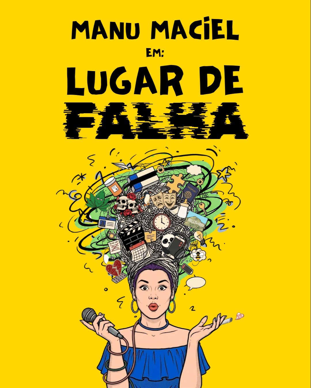 Manu Maciel em Lugar de Falha | SP | Acústico Comedy