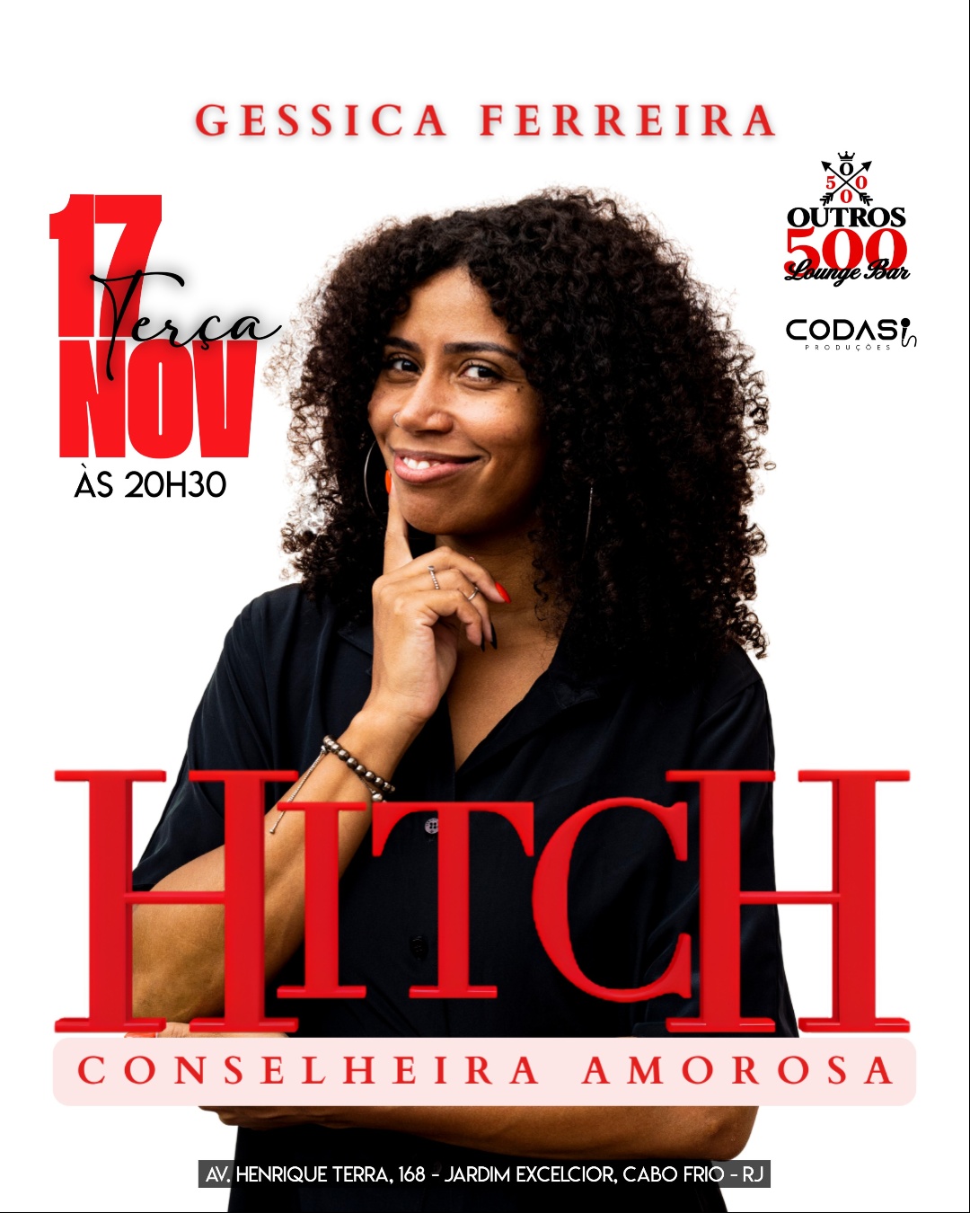 Gessica Ferreira em Hitch Conselheira  Amorosa"Show Novo - Cabo Frio