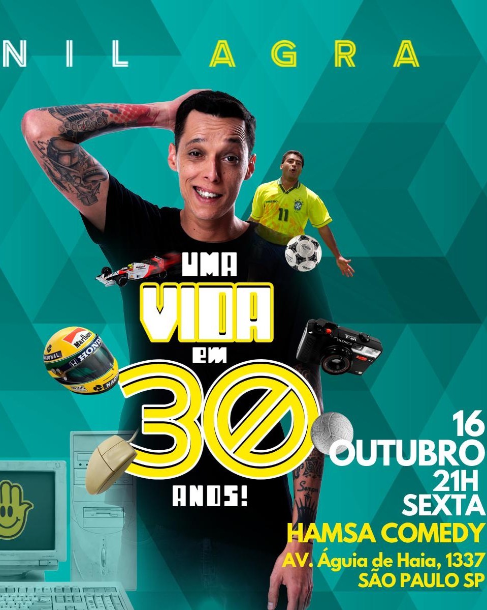 NIL AGRA EM UMA VIDA EM 30 ANOS  | HAMSA COMEDY