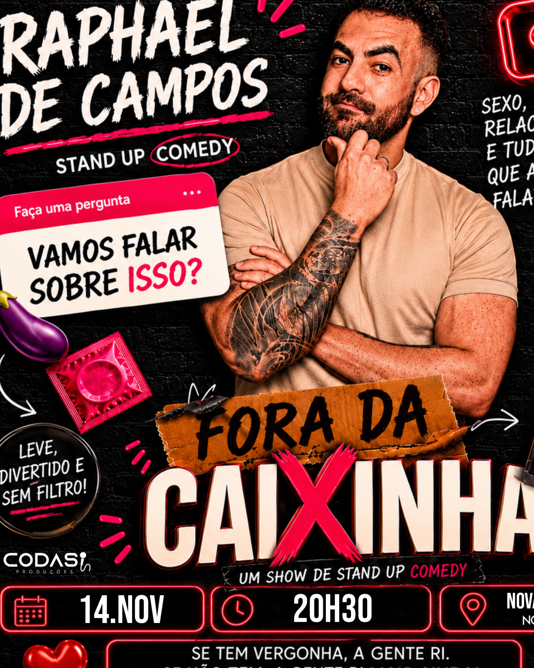 Raphael de Campos - Fora da Caixinha | Nova Iguaçu Comedy