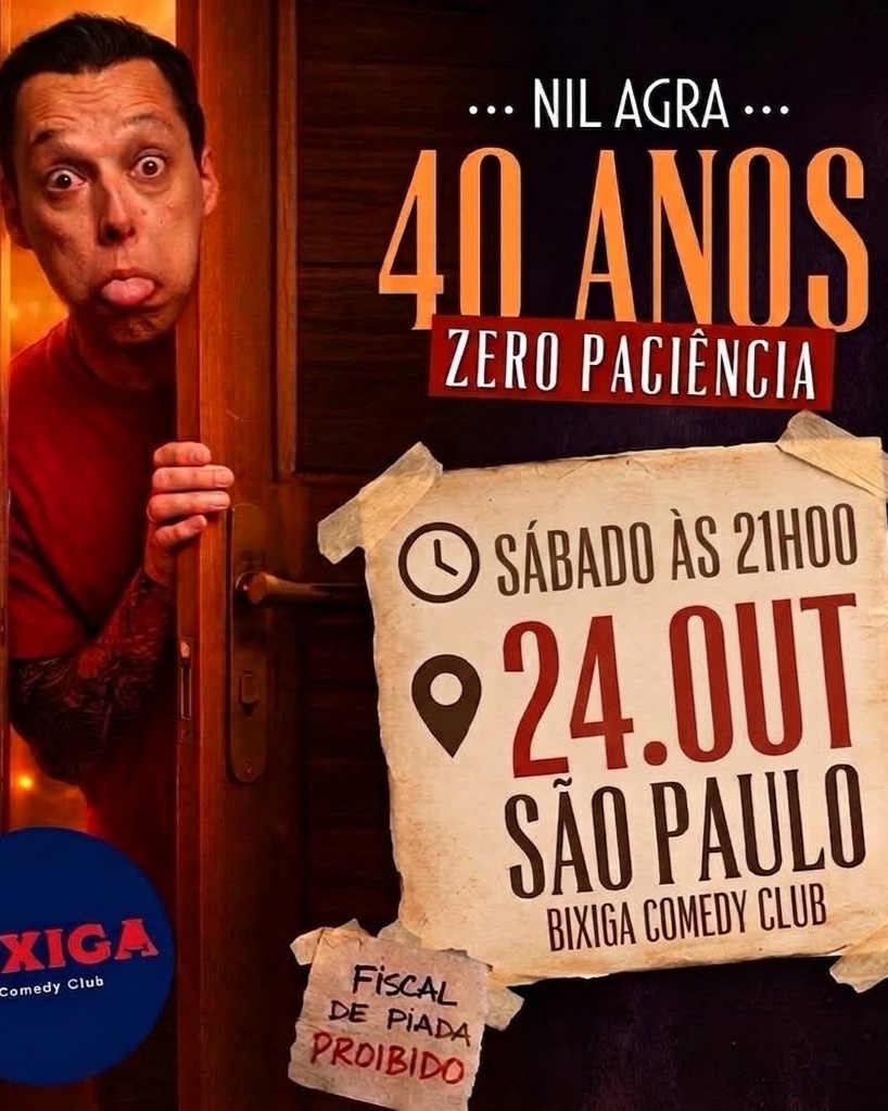 Nil Agra - 40 anos Zero Paciencia
