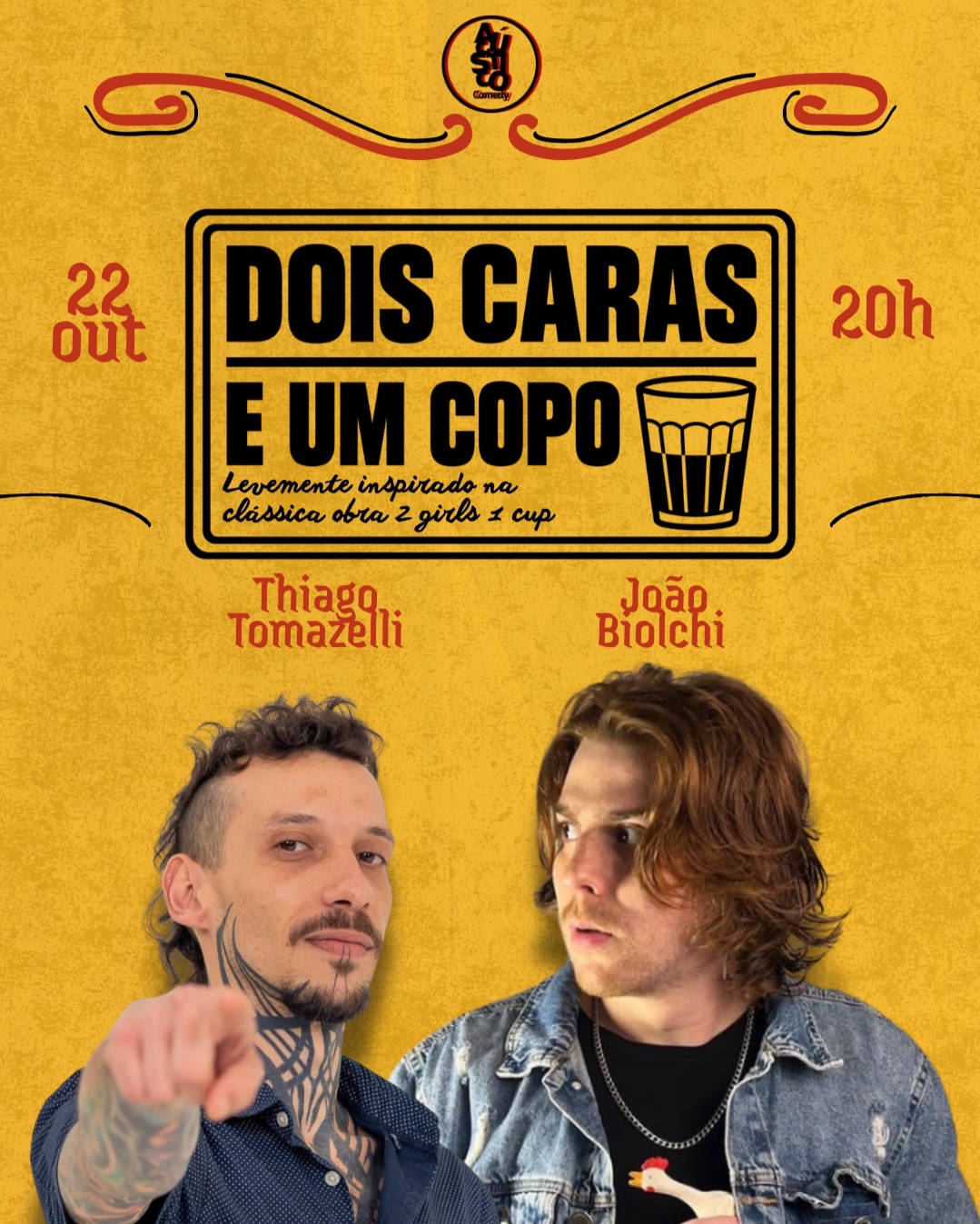 Dois Caras e Um Copo - Show de Humor