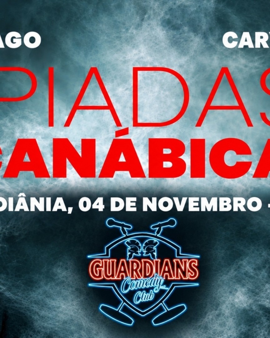 Tiago Carvalho - Piadas Canábicas | Goiânia | Guardians Comedy