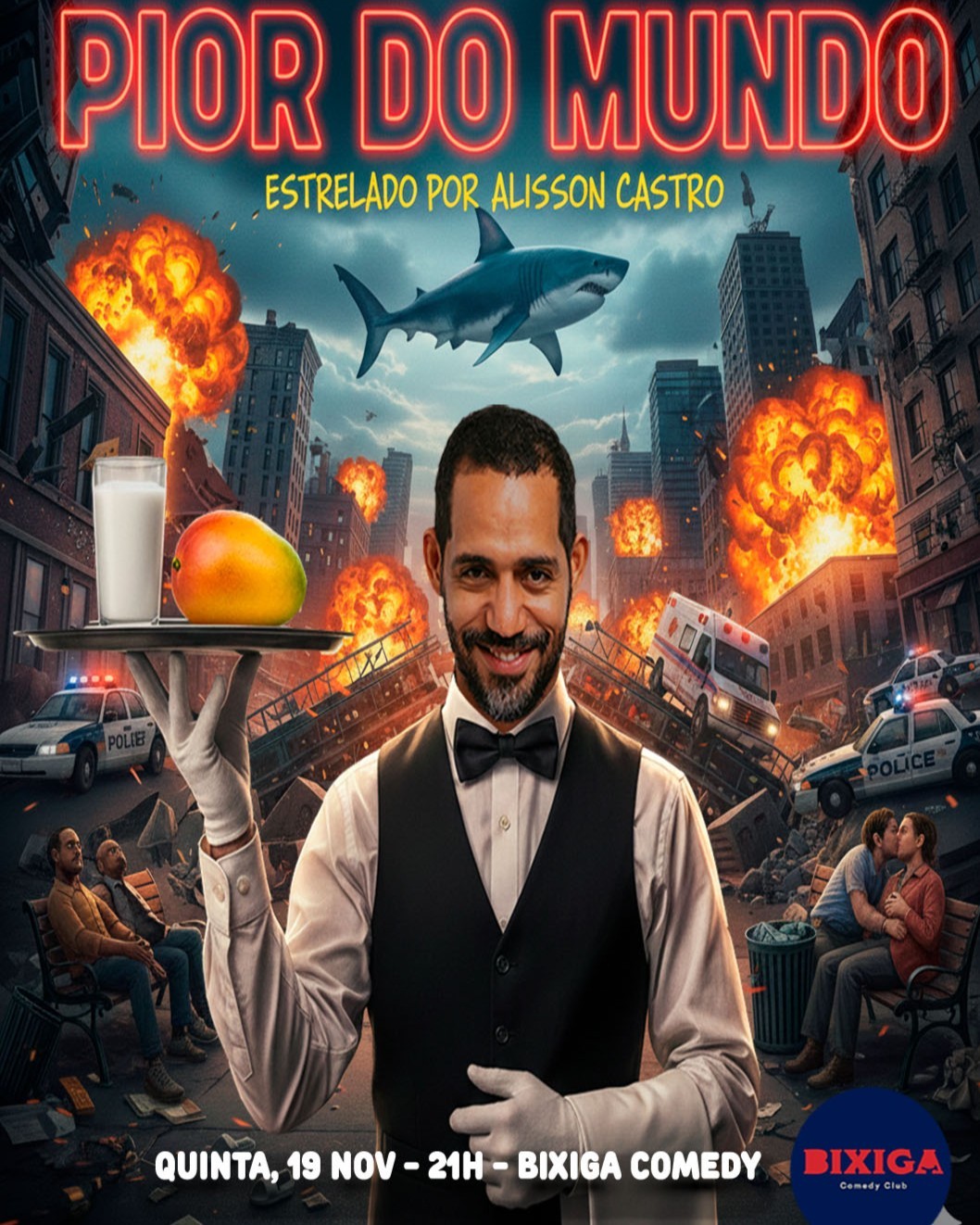 PIOR DO MUNDO O MELHOR SHOW DE ALISSON CASTRO
