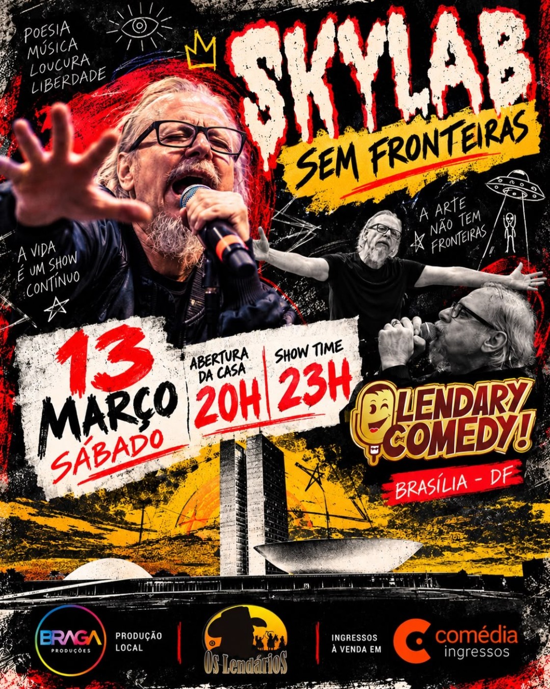 Skylab - Sem Fronteiras | Brasília  | Lendary