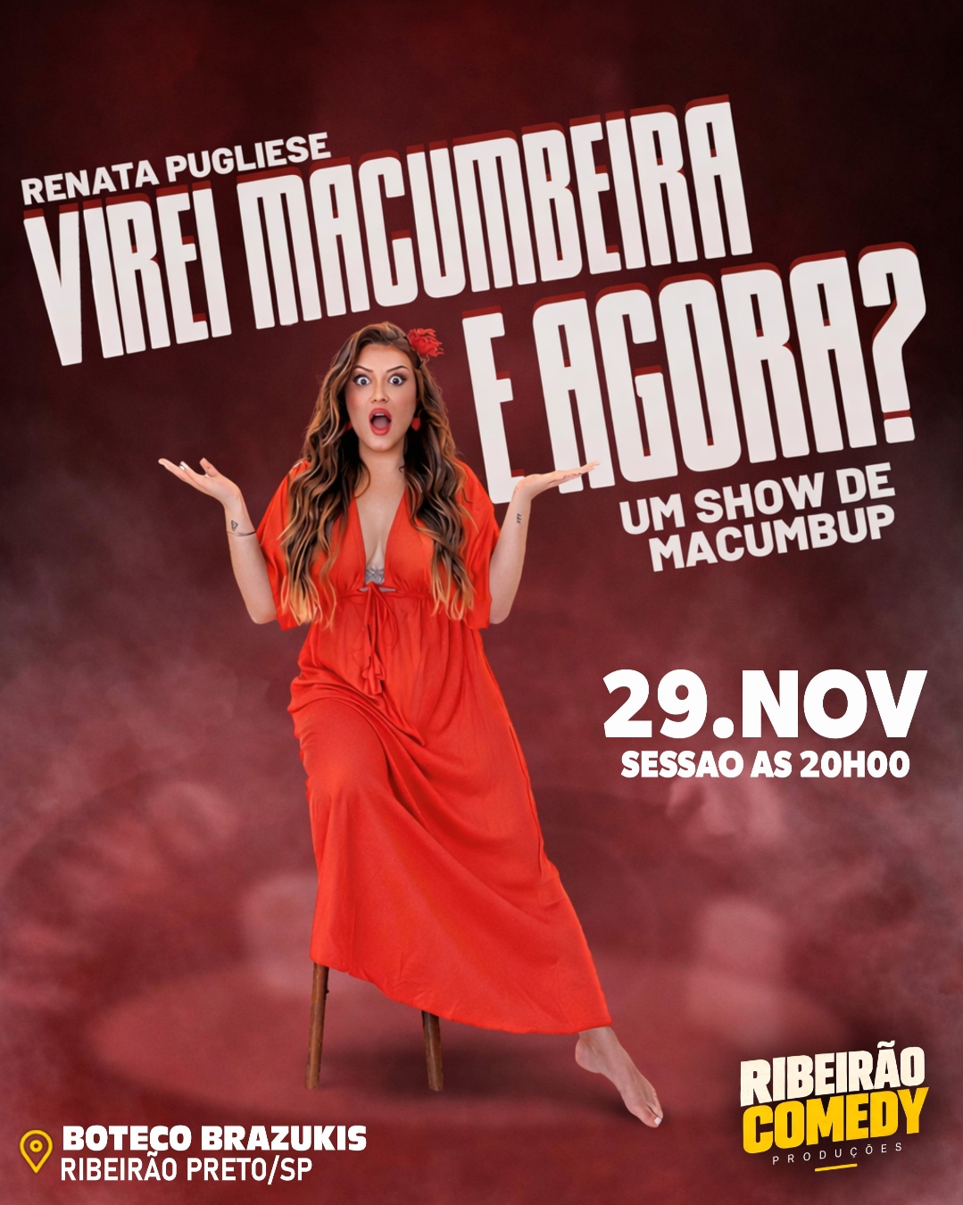 RENATA PUGLIESES no Ribeirão Comedy