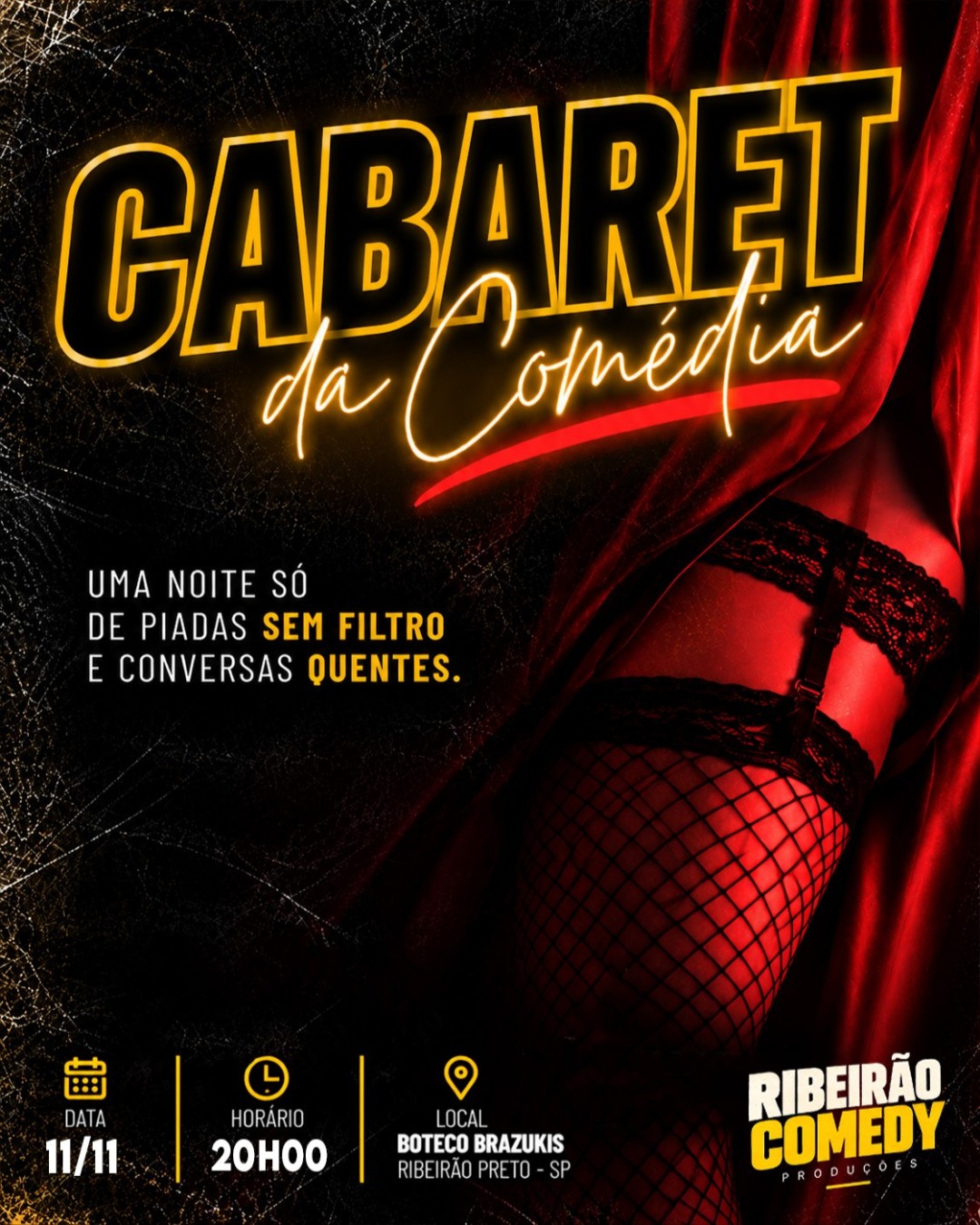 CABARET DA COMÉDIA no Ribeirão Comedy