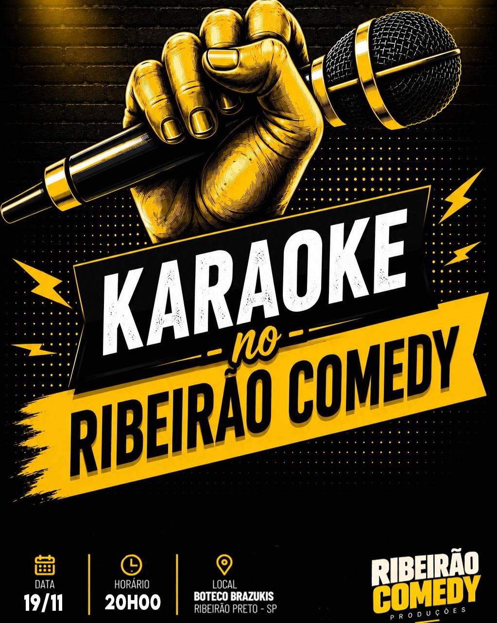 KARAOKÊ no Ribeirão Comedy