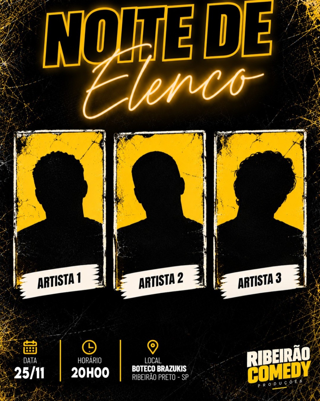 NOITE DE ELENCO no Ribeirão Comedy