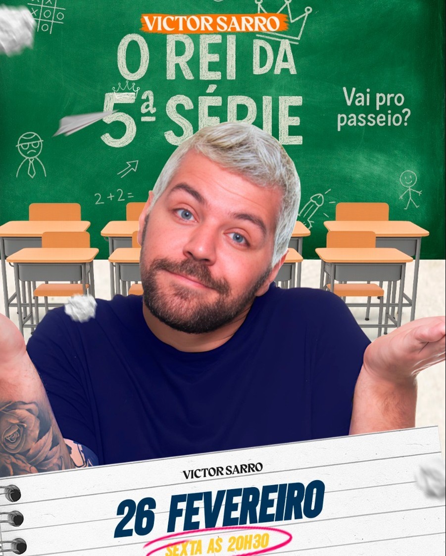 Victor Sarro - O Rei Da  5ª Serie - Goiânia - Guardians Comedy