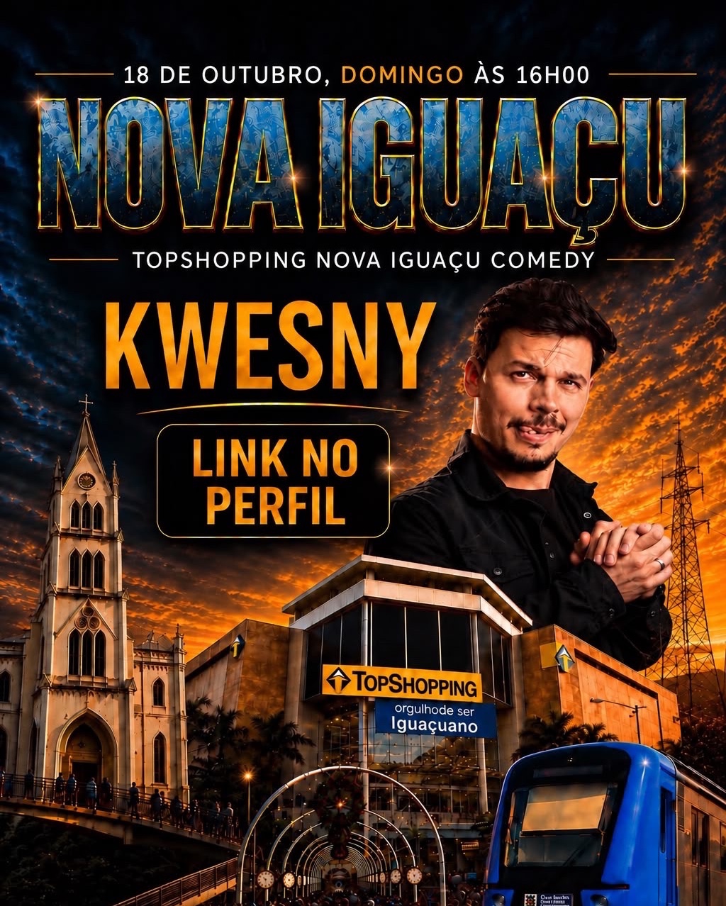 Kwesny - Show de Comédia no Nova Iguaçu Comedy