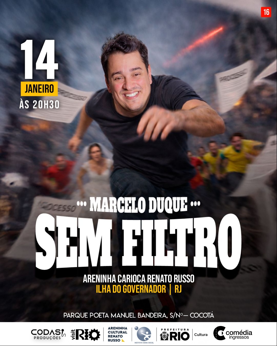 MARCELO DUQUE EM – SEM FILTRO - ILHA DO GOVERNADOR