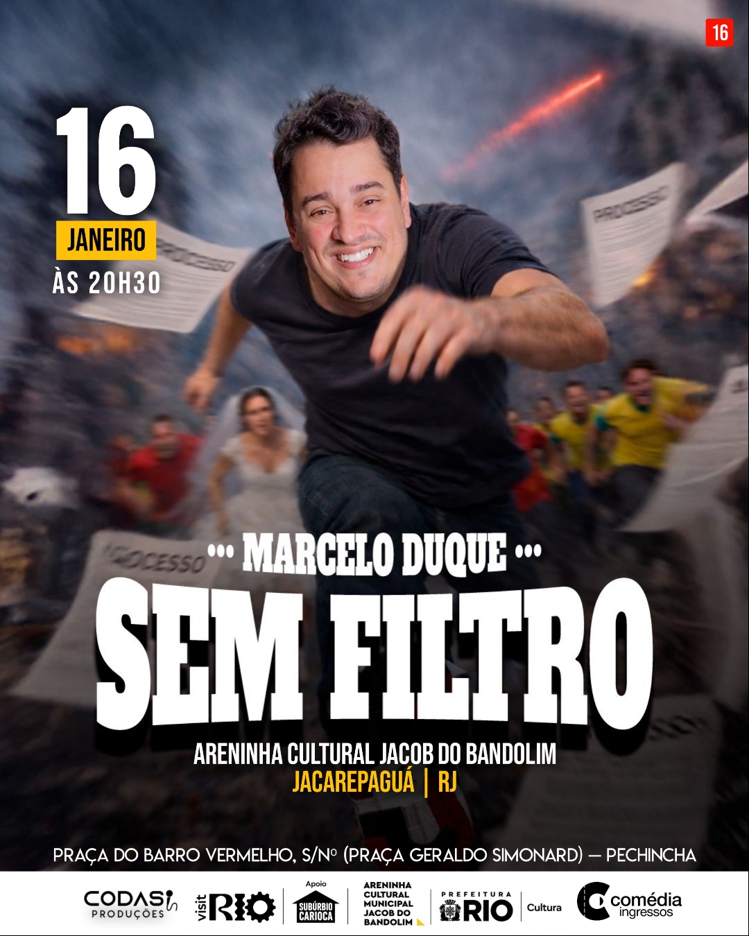 MARCELO DUQUE EM – SEM FILTRO - JACAREPAGUA
