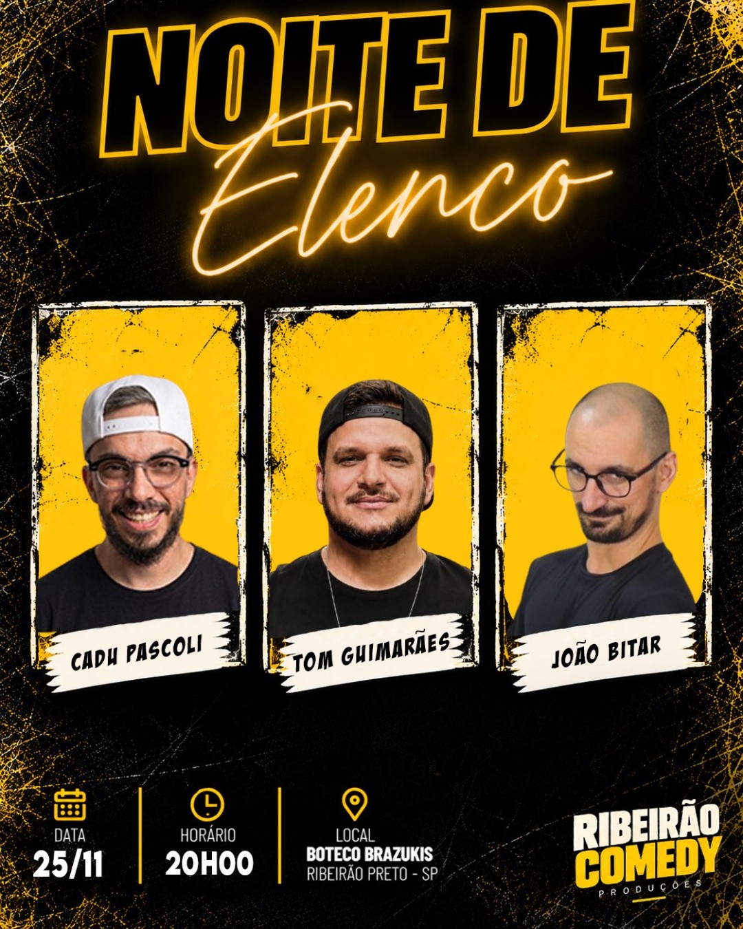 NOITE DE ELENCO no Ribeirão Comedy