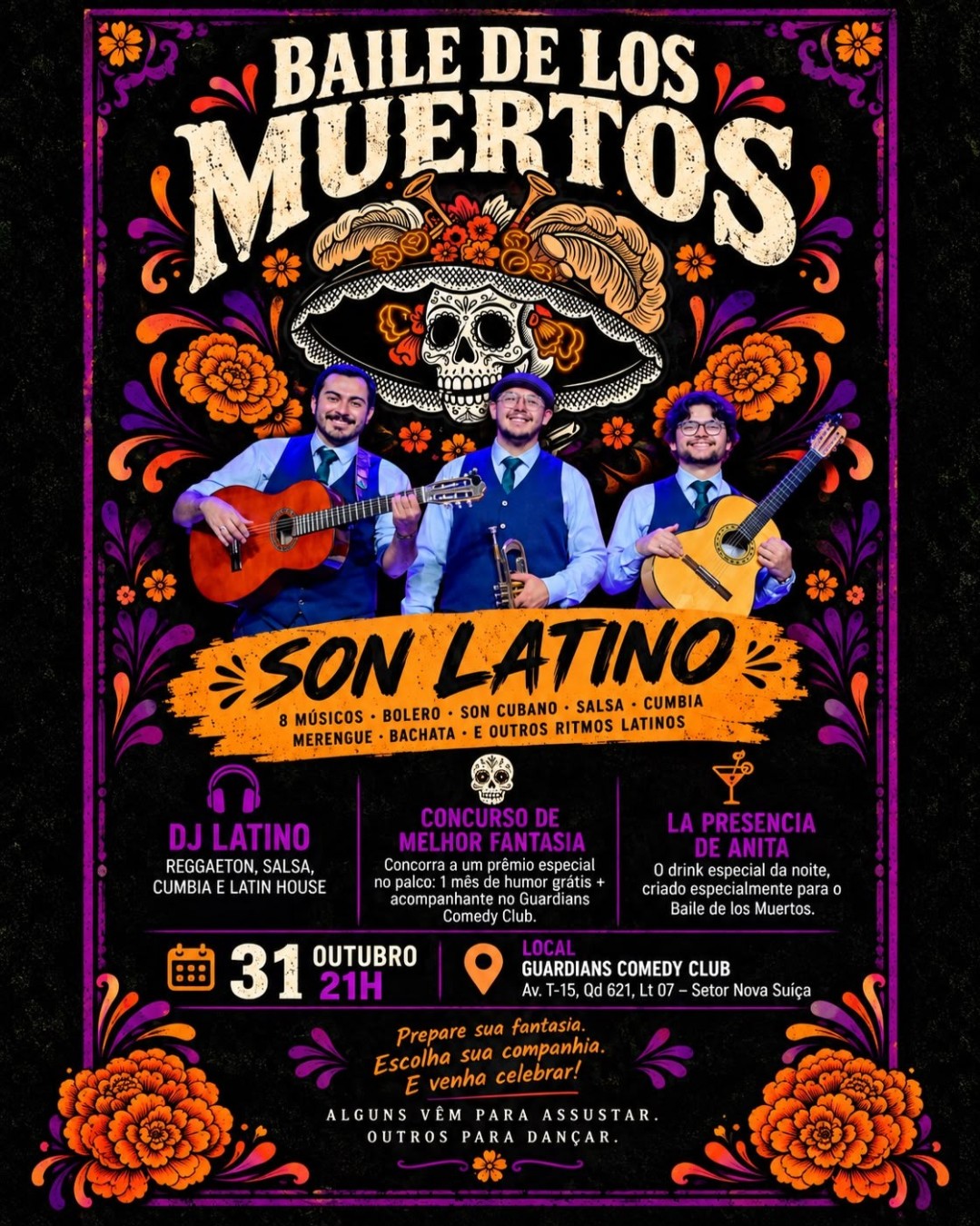 Baile de Los Muertos - Son Latino - Guardians Comedy