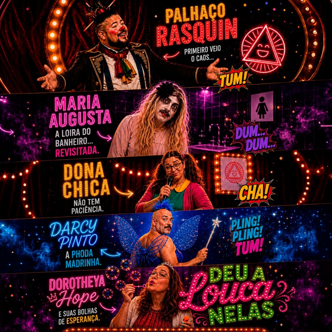 [20/06 - 20h] Deu a Louca Nelas