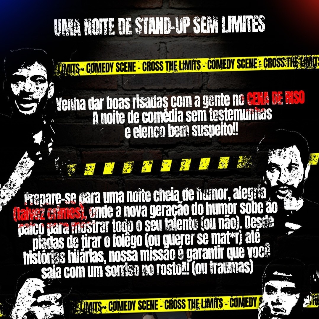 Cena de Riso - A Noite de Stand-up Mais Criminosa de São Paulo