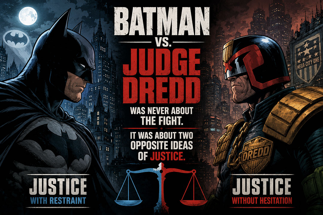 Batman vs. Judge Dredd Was Never About the Fight. It Was About Two Opposite Ideas of Justice