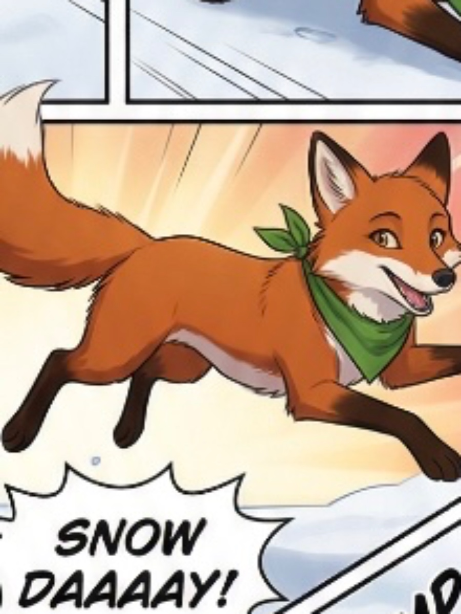 Tod adventures the series comic 1 the runaway Chapter 2: Chapter 2 the Christmas trip | Comicdub